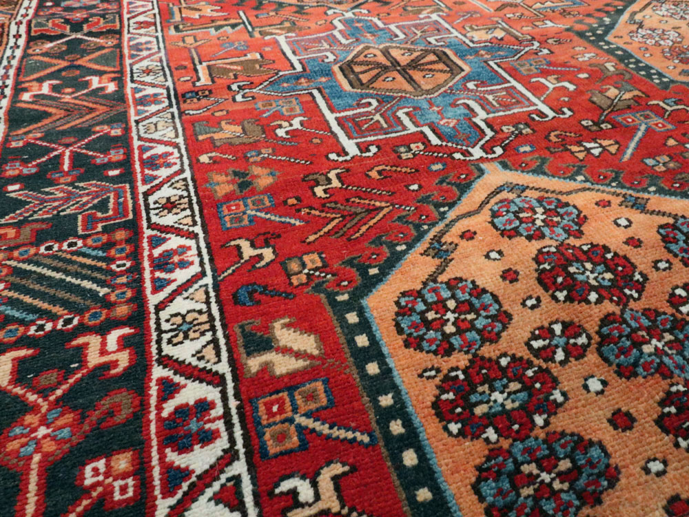Vintage Persian Karajeh Carpet, No.22567 - Gss