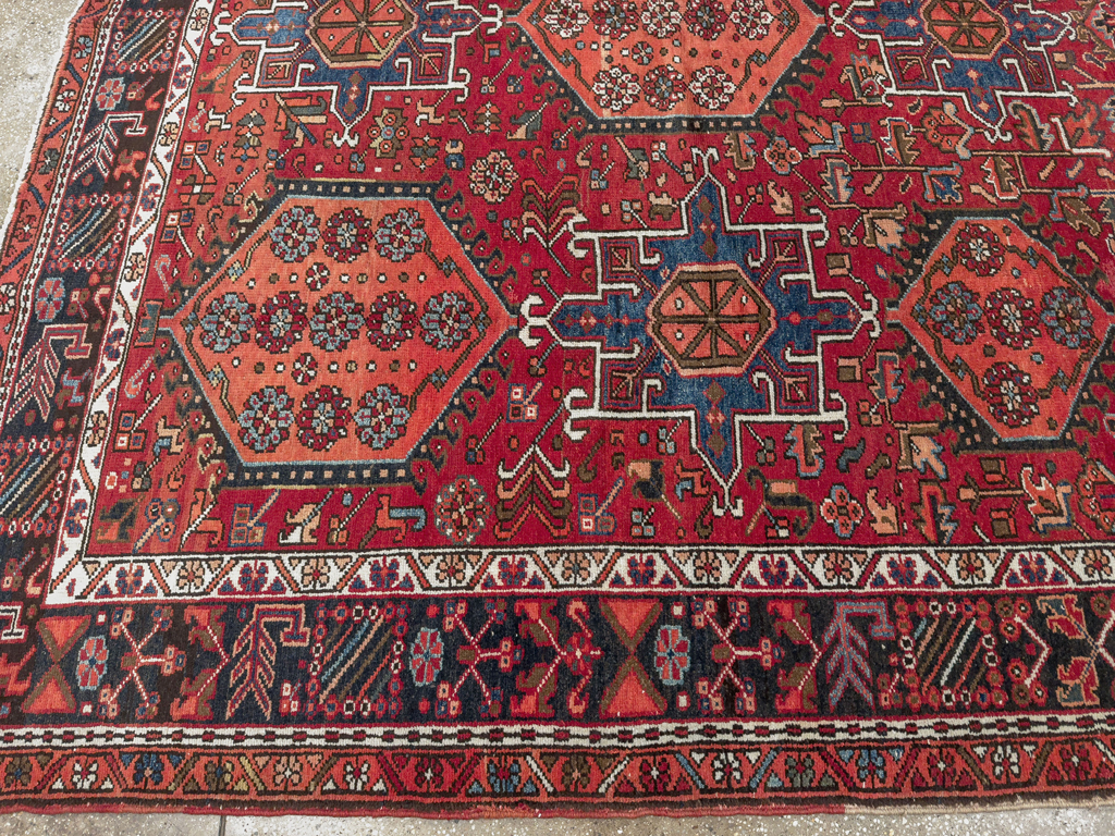 Vintage Persian Karajeh Carpet, No.22567 - Gss