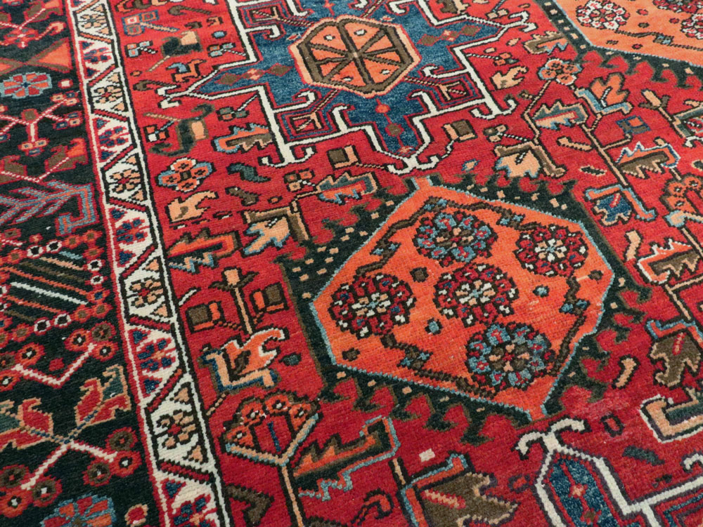 Vintage Persian Karajeh Carpet, No.22567 - Gss
