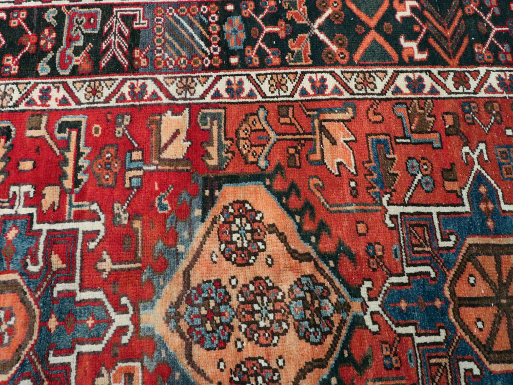 Vintage Persian Karajeh Carpet, No.22567 - Gss
