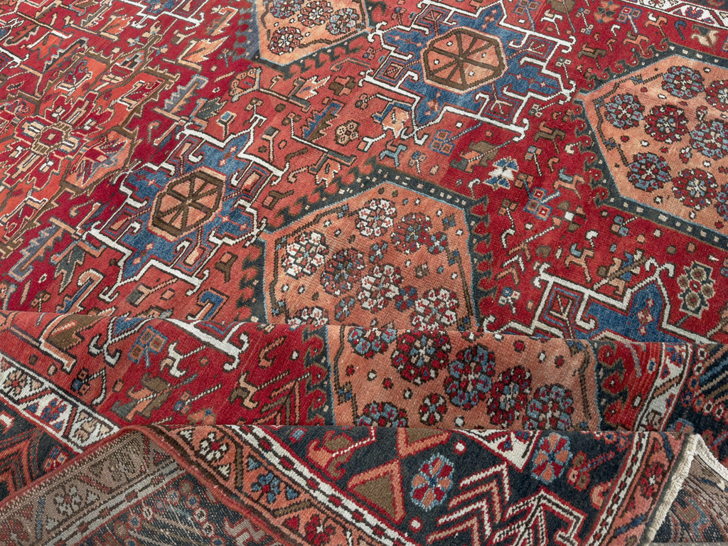 Vintage Persian Karajeh Carpet, No.22567 - Gss