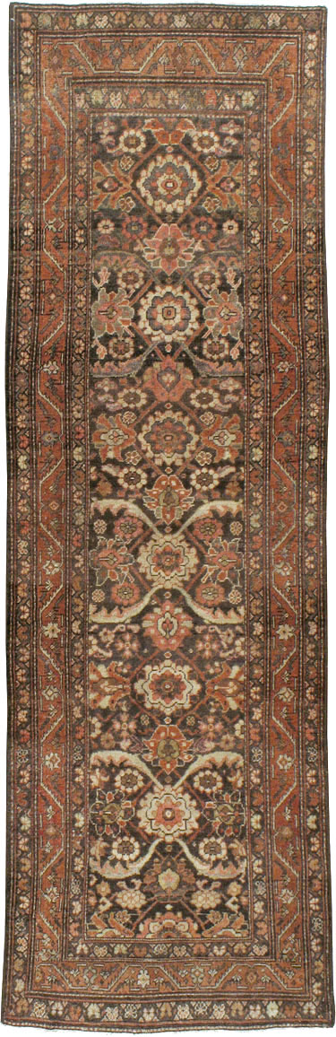 Vintage Persian Malayer Runner, No.22571 - Gss