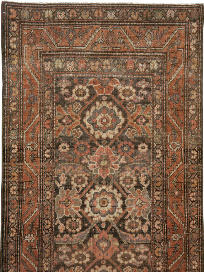 Vintage Persian Malayer Runner, No.22571 - Gss