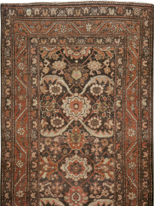 Vintage Persian Malayer Runner, No.22571 - Gss