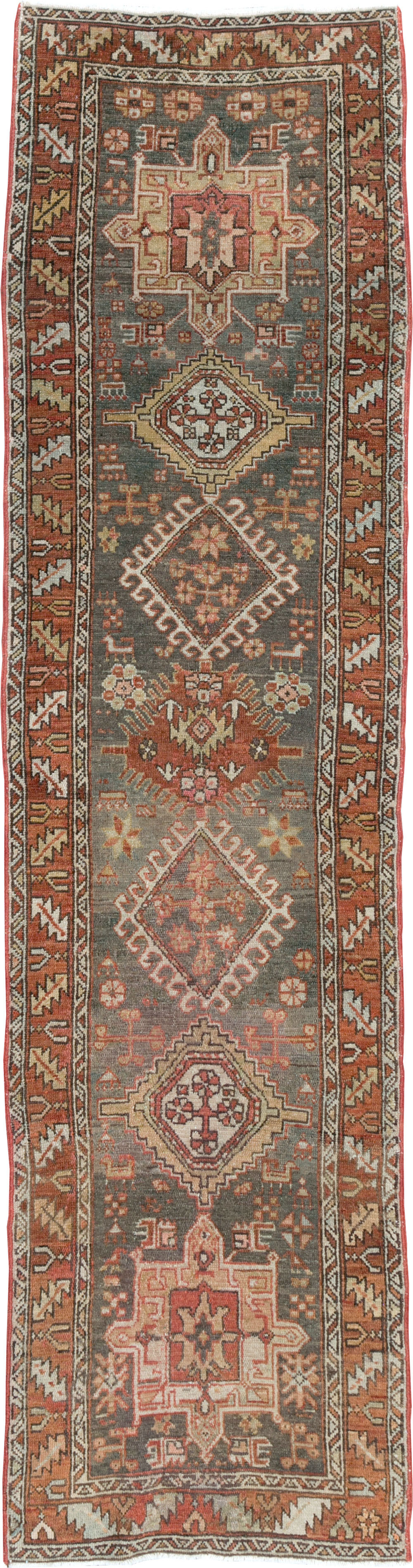 Vintage Persian Karajeh Runner, No.22572 - Gss