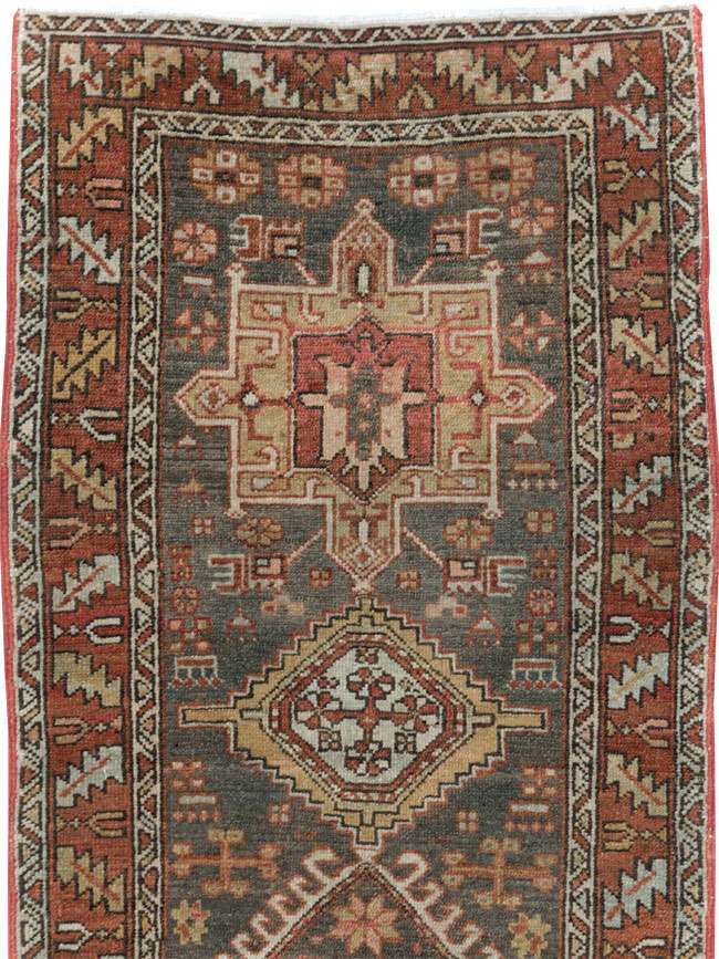 Vintage Persian Karajeh Runner, No.22572 - Gss