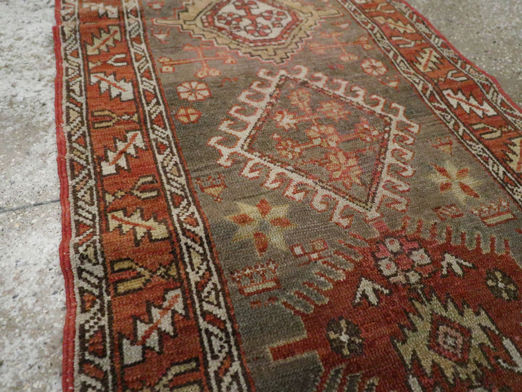 Vintage Persian Karajeh Runner, No.22572 - Gss