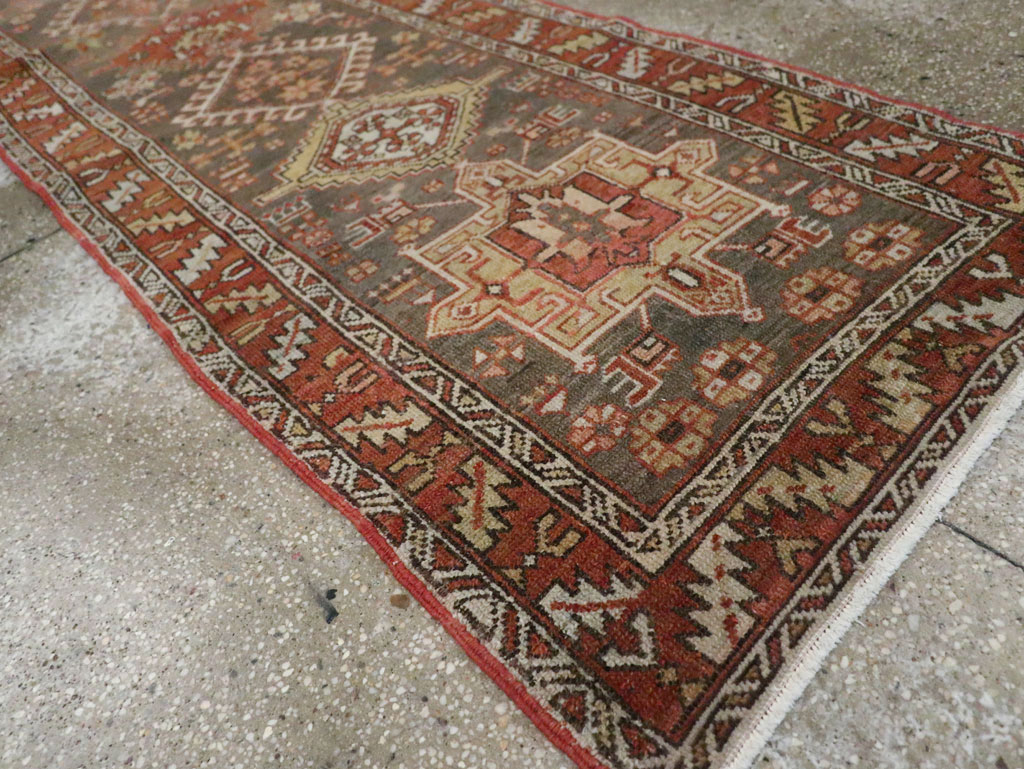 Vintage Persian Karajeh Runner, No.22572 - Gss