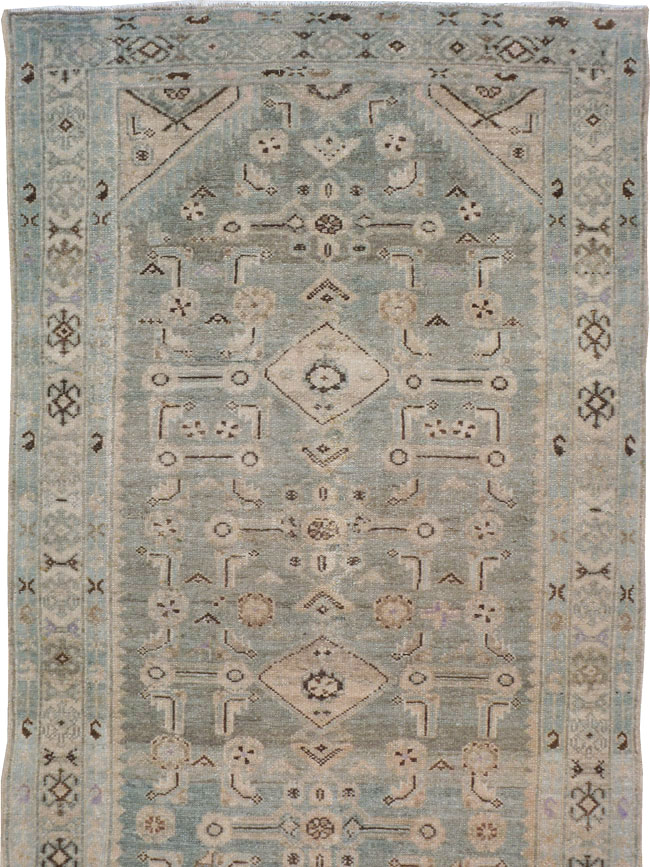 Vintage Persian Malayer Runner, No.22582 - Gss