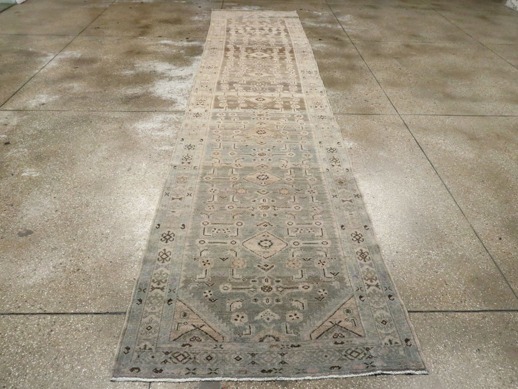 Vintage Persian Malayer Runner, No.22582 - Gss