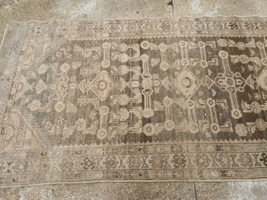Vintage Persian Malayer Runner, No.22582 - Gss