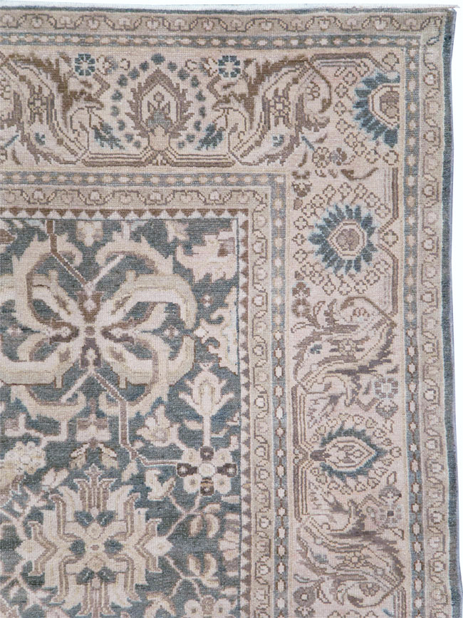 Vintage Persian Malayer Accent Carpet, No.22584 - Gss