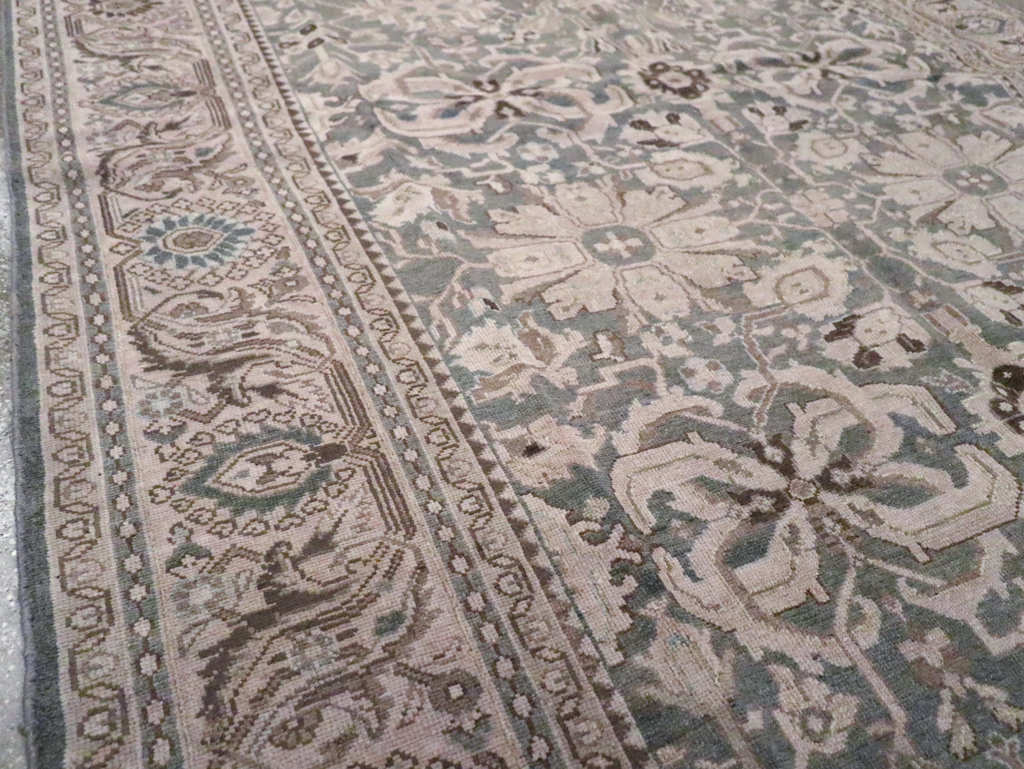 Vintage Persian Malayer Accent Carpet, No.22584 - Gss