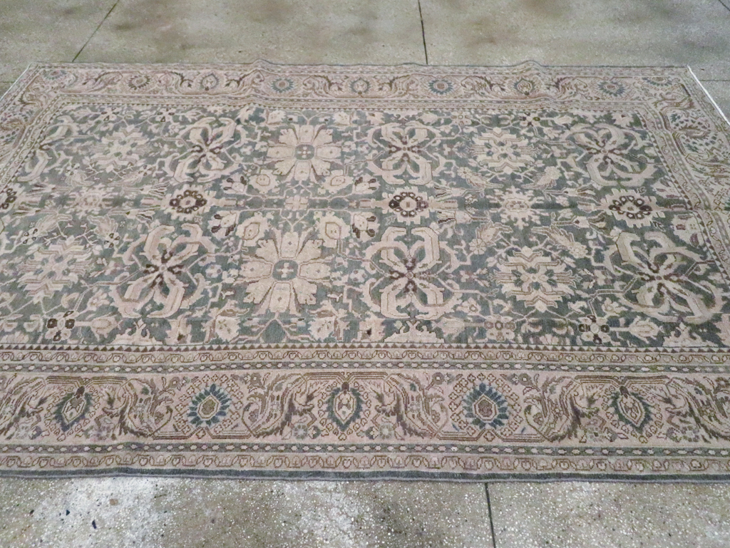 Vintage Persian Malayer Accent Carpet, No.22584 - Gss