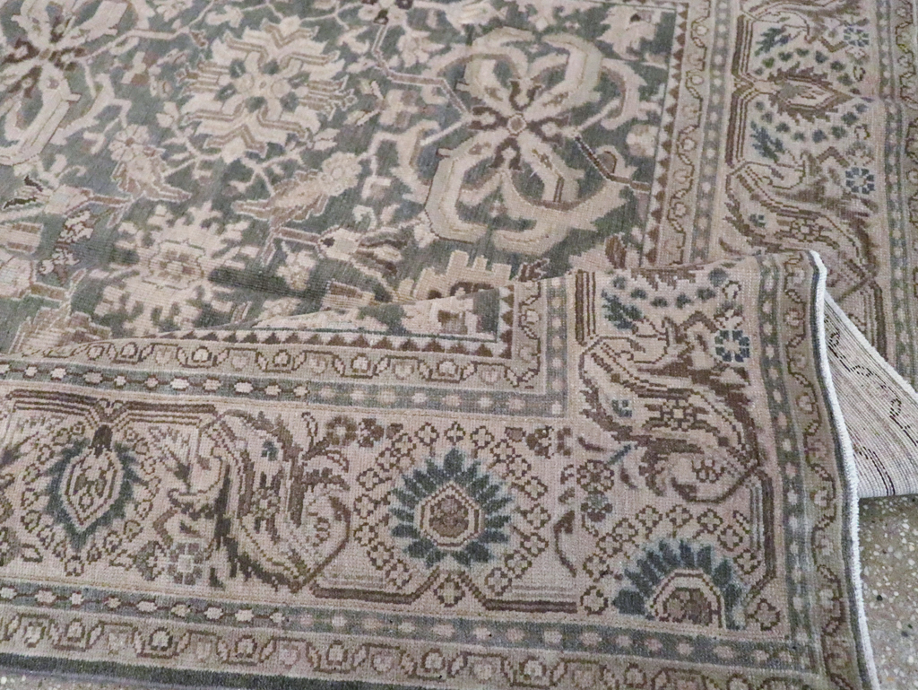 Vintage Persian Malayer Accent Carpet, No.22584 - Gss