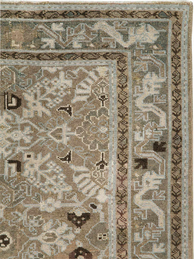 Vintage Persian Malayer Gallery Rug, No.22585 - Gss