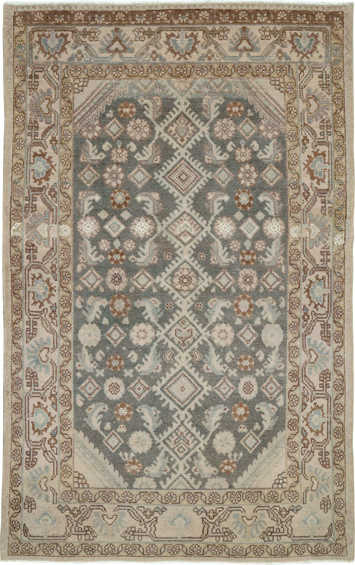 Vintage Persian Malayer Rug, No.22588 - Gss