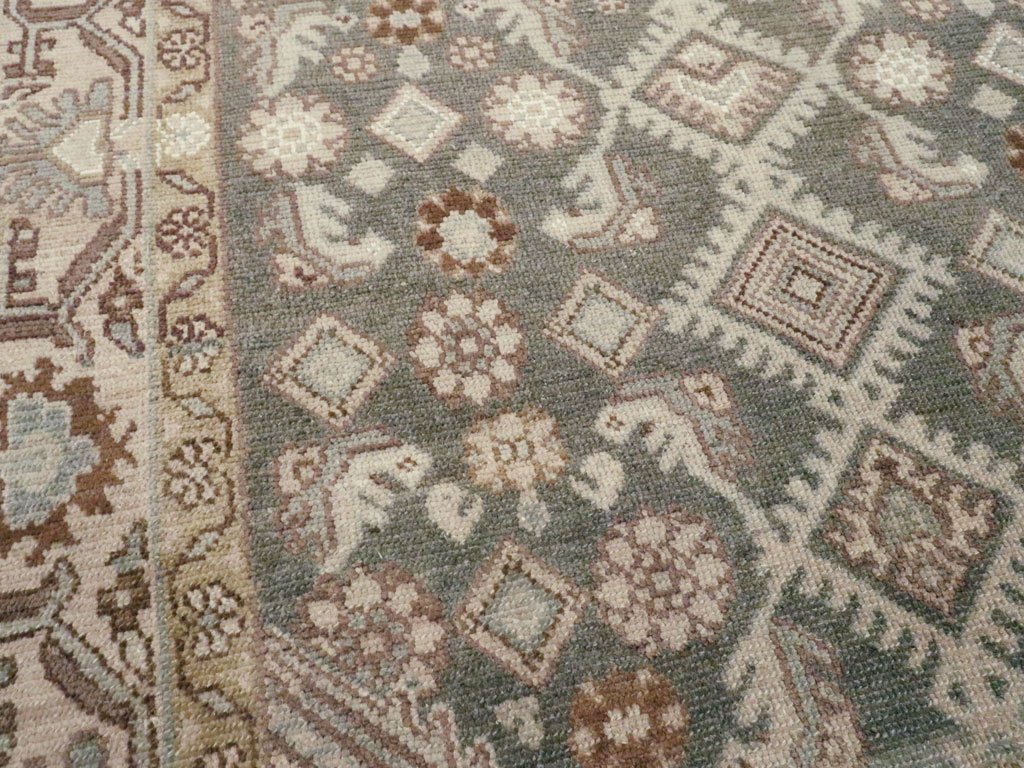 Vintage Persian Malayer Rug, No.22588 - Gss