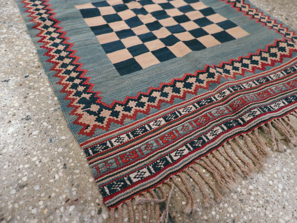 Antique Persian Flat-weave Kilim, No.22626 - Gss