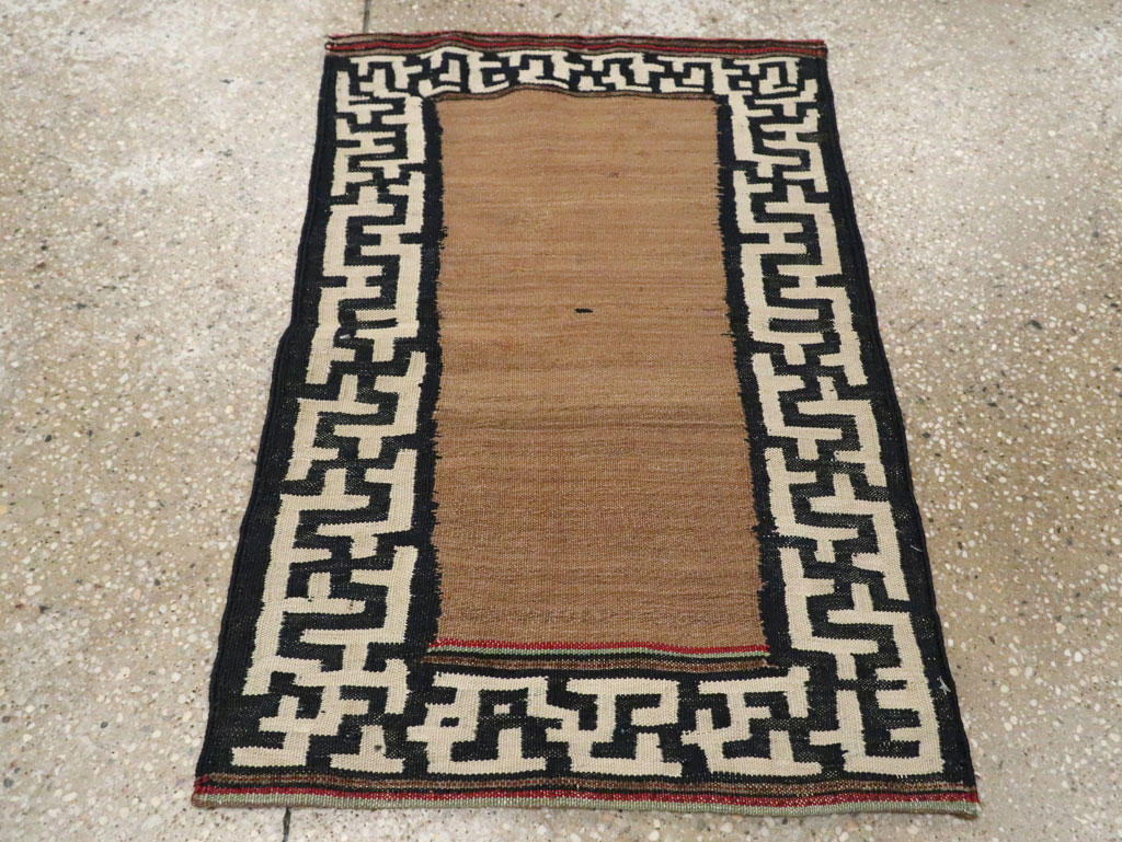 Vintage Persian Flatweave Kilim, No.22627 - Gss