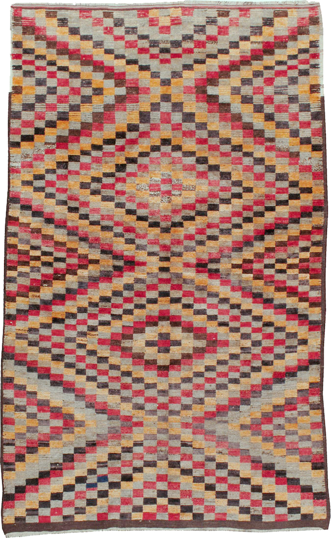 Vintage Turkish Anatolian Accent Rug, No.22644 - Gss