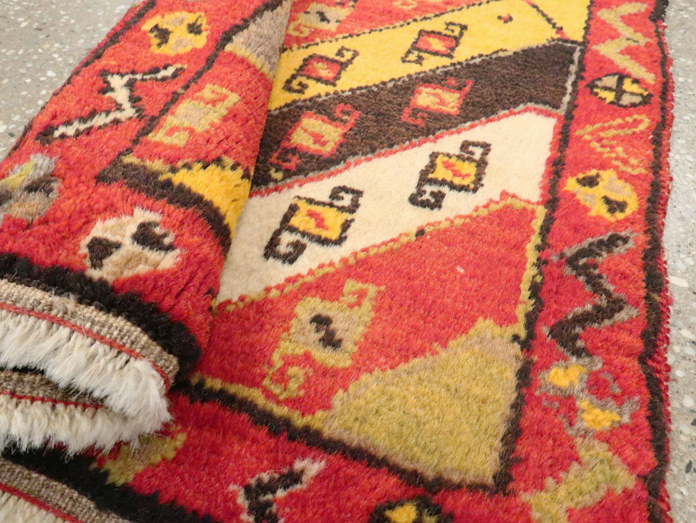 Vintage Turkish Anatolian Rug, No.22648 - Gss