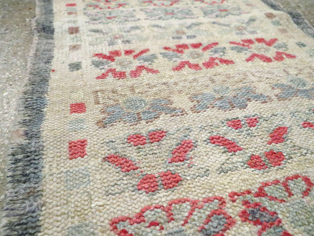 Vintage Turkish Anatolian Throw Rug, No.22649 - Gss