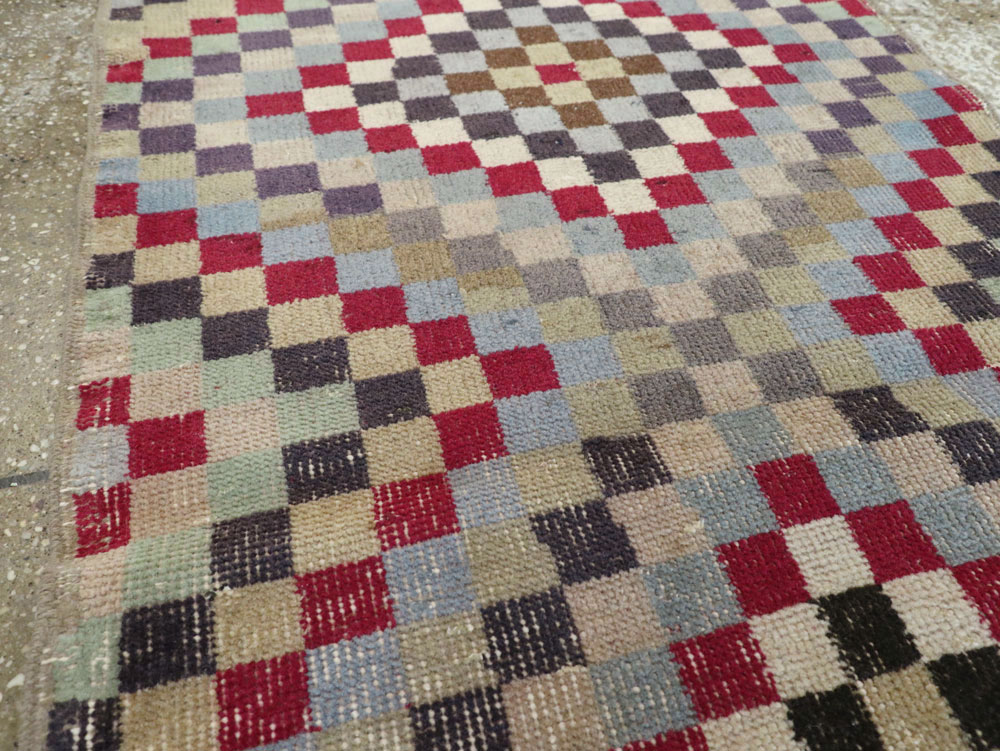 Vintage Turkish Anatolian Small Runner, No.22657 - Gss