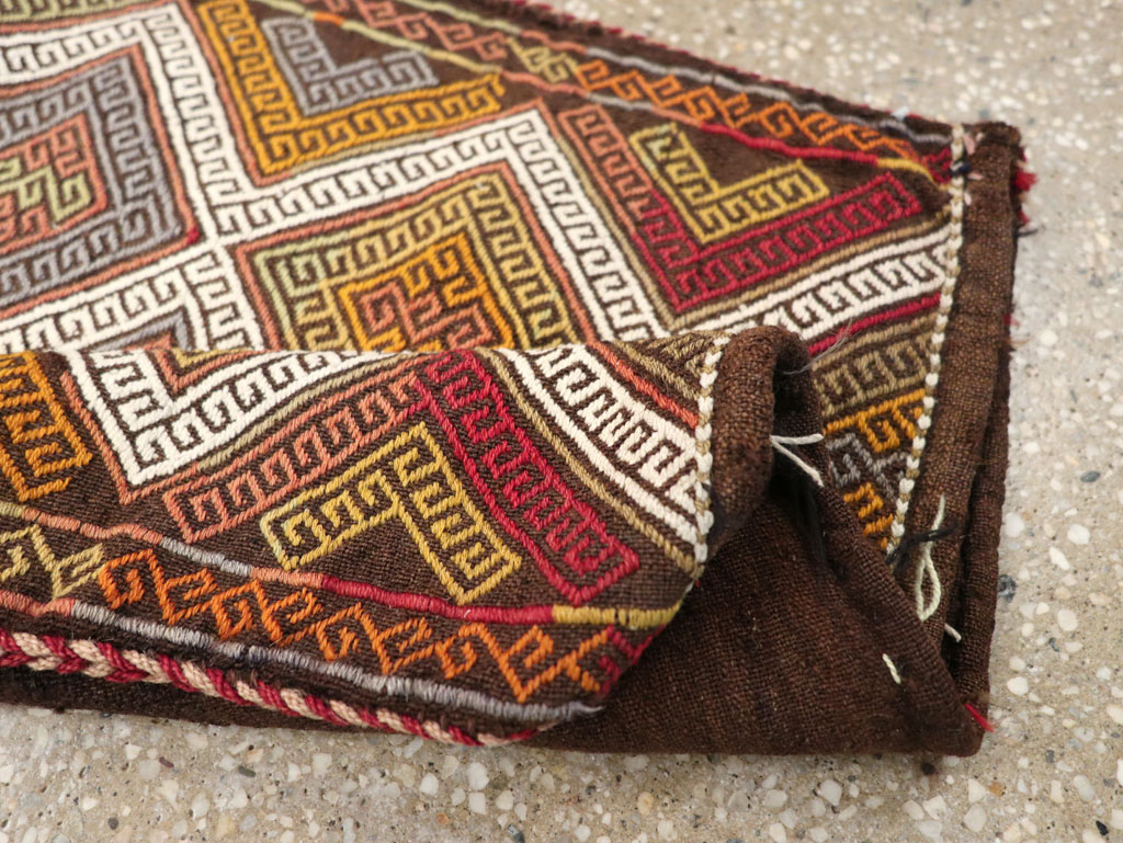 Antique Turkish Flatweave Kilim Pillowcase (Pair: 2 of 2), No.22664 - Gss