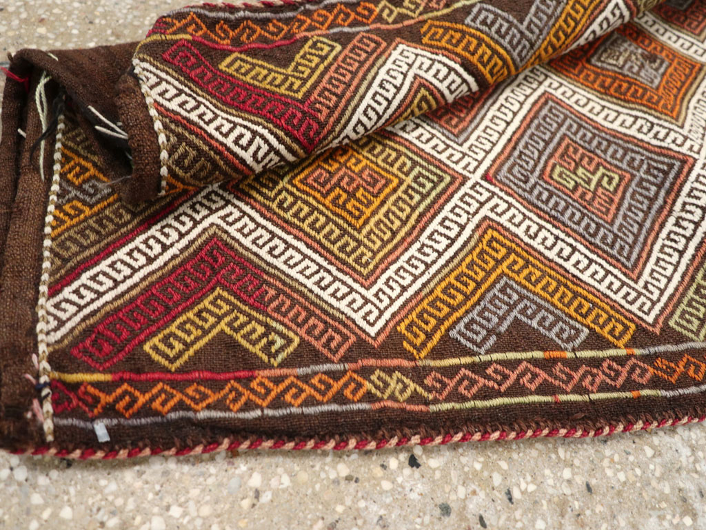 Antique Turkish Flatweave Kilim Pillowcase (Pair: 2 of 2), No.22664 - Gss
