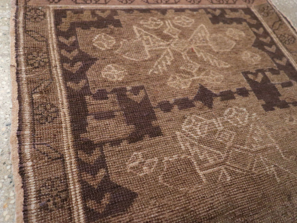 Vintage Persian Malayer Throw Rug, No.22672 - Gss