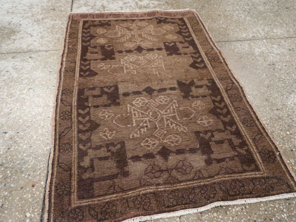 Vintage Persian Malayer Throw Rug, No.22672 - Gss
