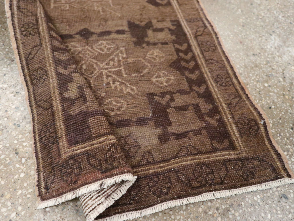 Vintage Persian Malayer Throw Rug, No.22672 - Gss