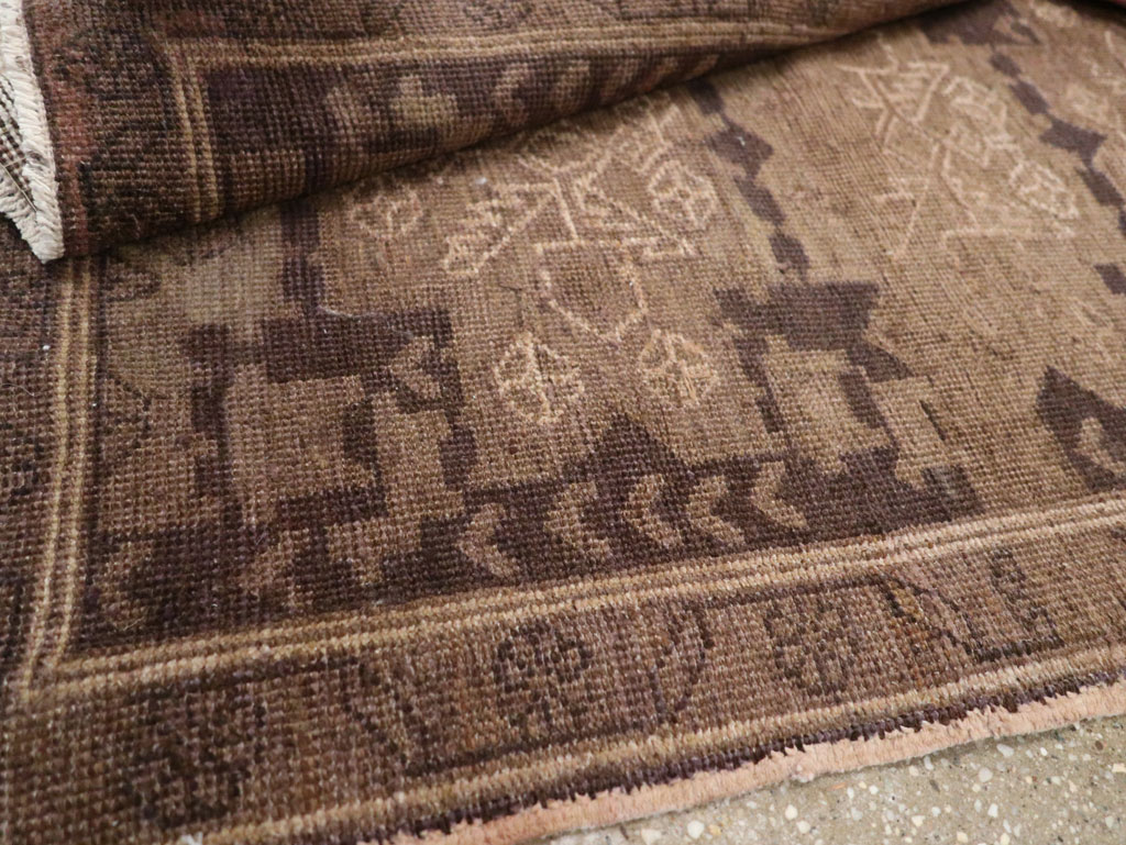 Vintage Persian Malayer Throw Rug, No.22672 - Gss