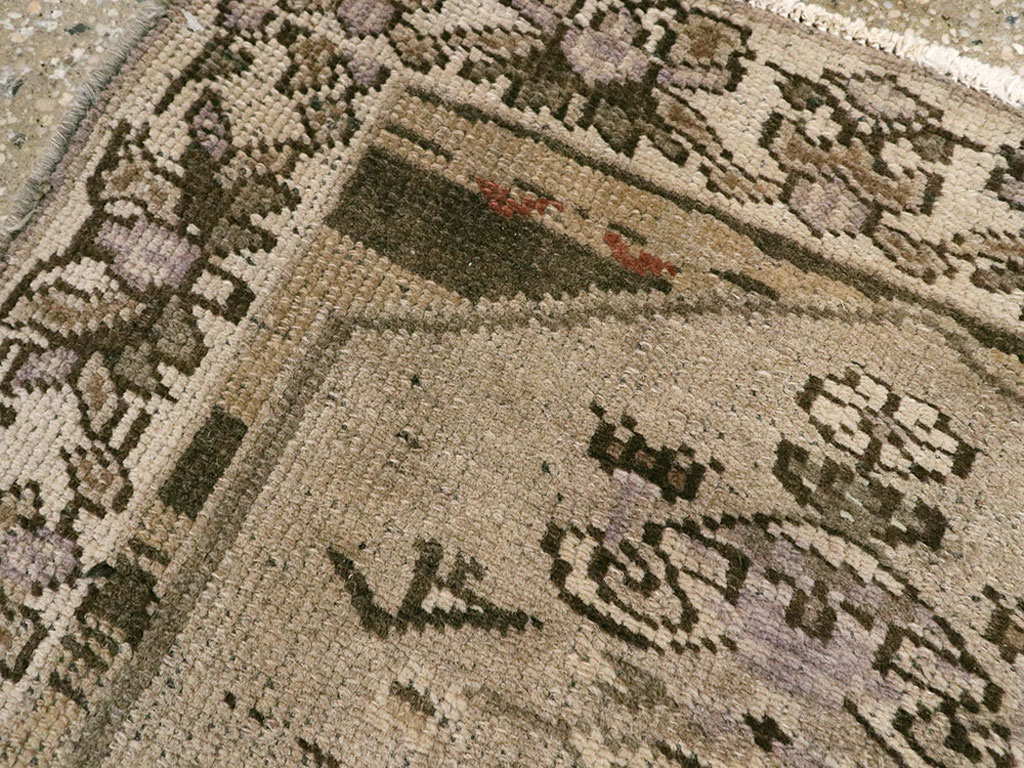 Vintage Persian Malayer Pictorial Rug, No.22676 - Gss