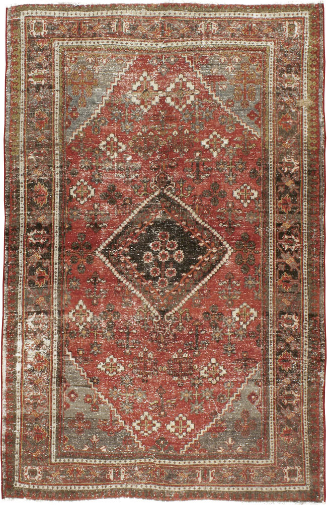 Antique Persian Joshegan Rug, No.22679 - Gss