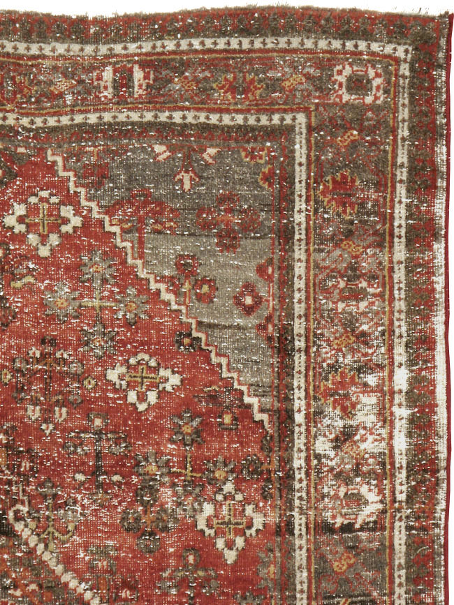 Antique Persian Joshegan Rug, No.22679 - Gss