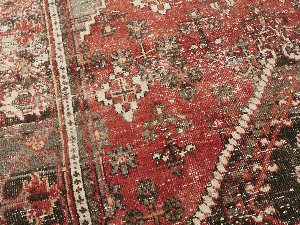 Antique Persian Joshegan Rug, No.22679 - Gss