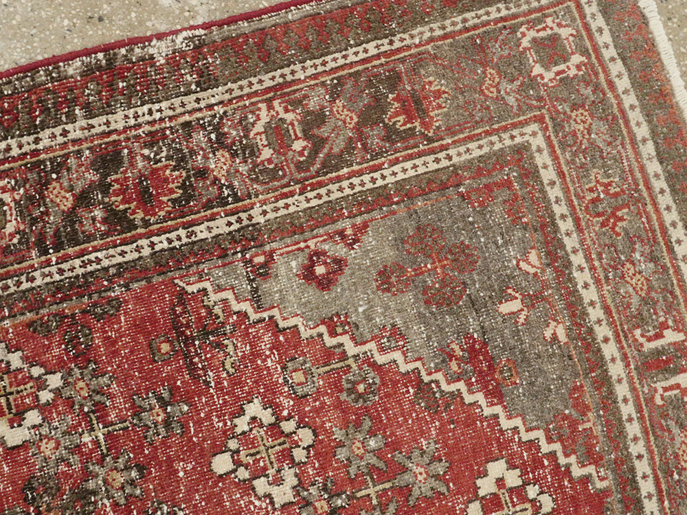 Antique Persian Joshegan Rug, No.22679 - Gss