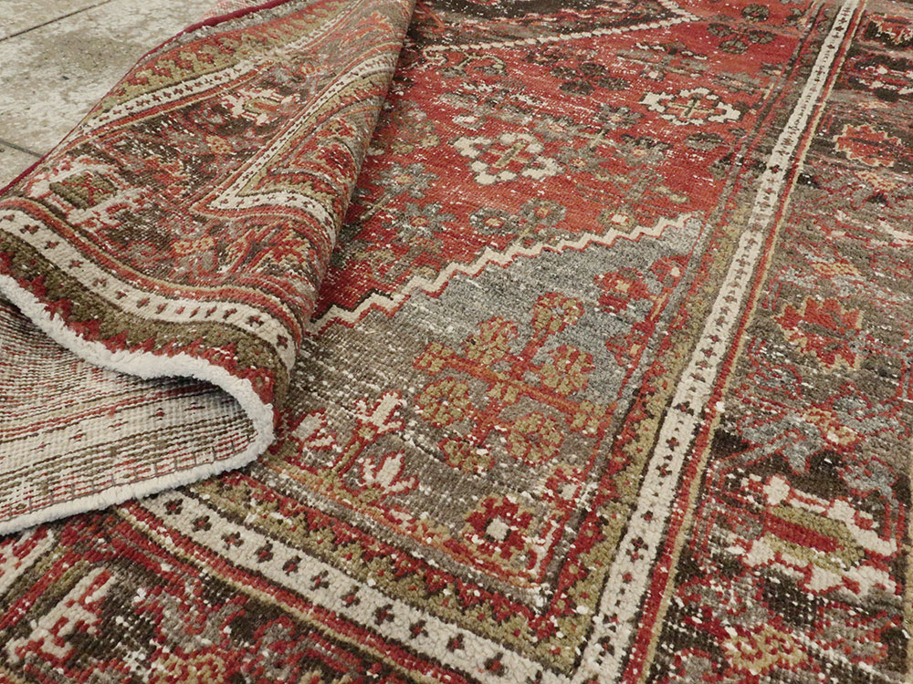 Antique Persian Joshegan Rug, No.22679 - Gss