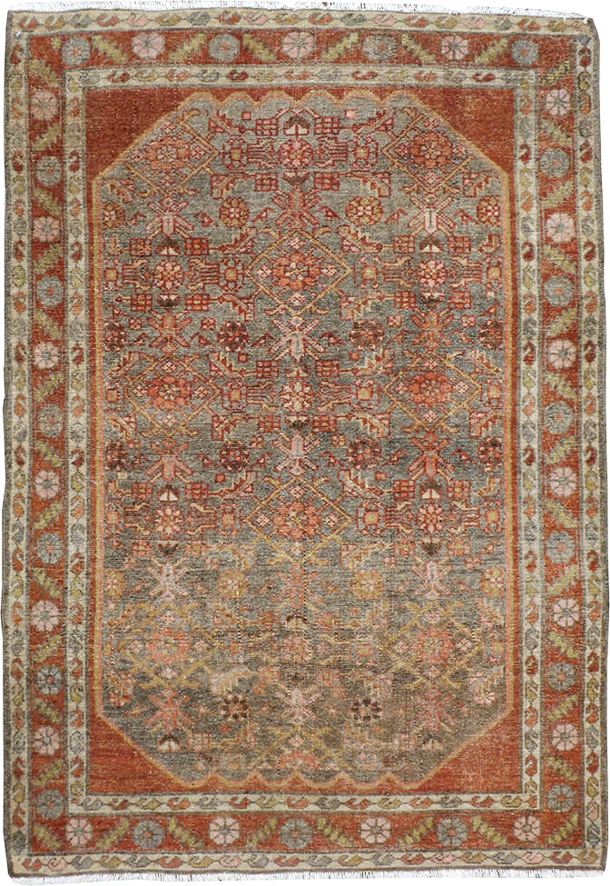 Vintage Persian Malayer Rug, No.22682 - Gss
