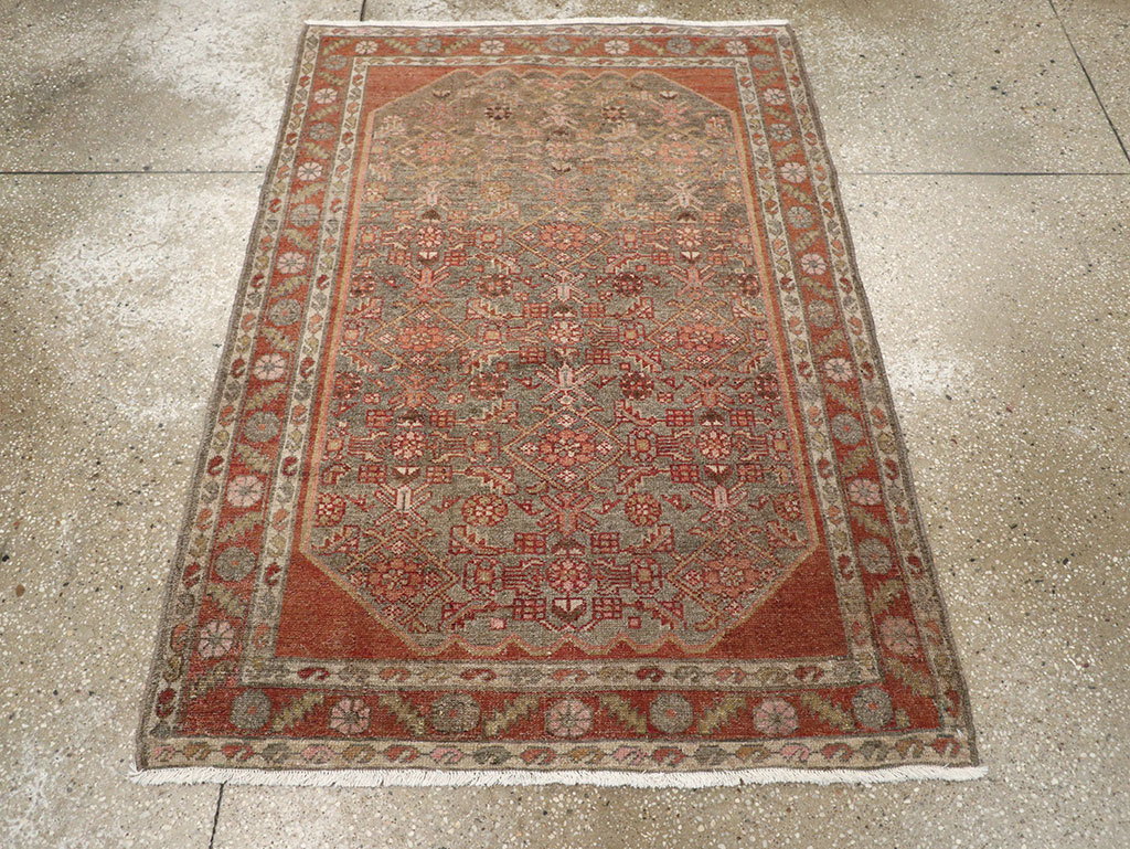 Vintage Persian Malayer Rug, No.22682 - Gss