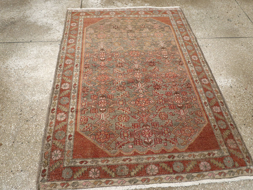 Vintage Persian Malayer Rug, No.22682 - Gss