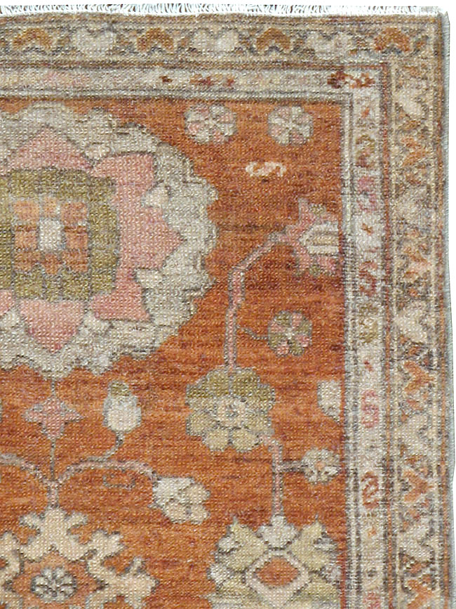 Vintage Persian Malayer Perisan Rug, No.22684 - Gss