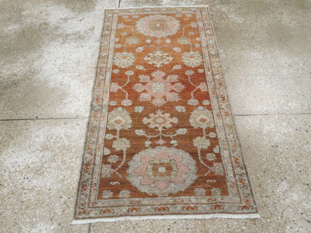 Vintage Persian Malayer Perisan Rug, No.22684 - Gss