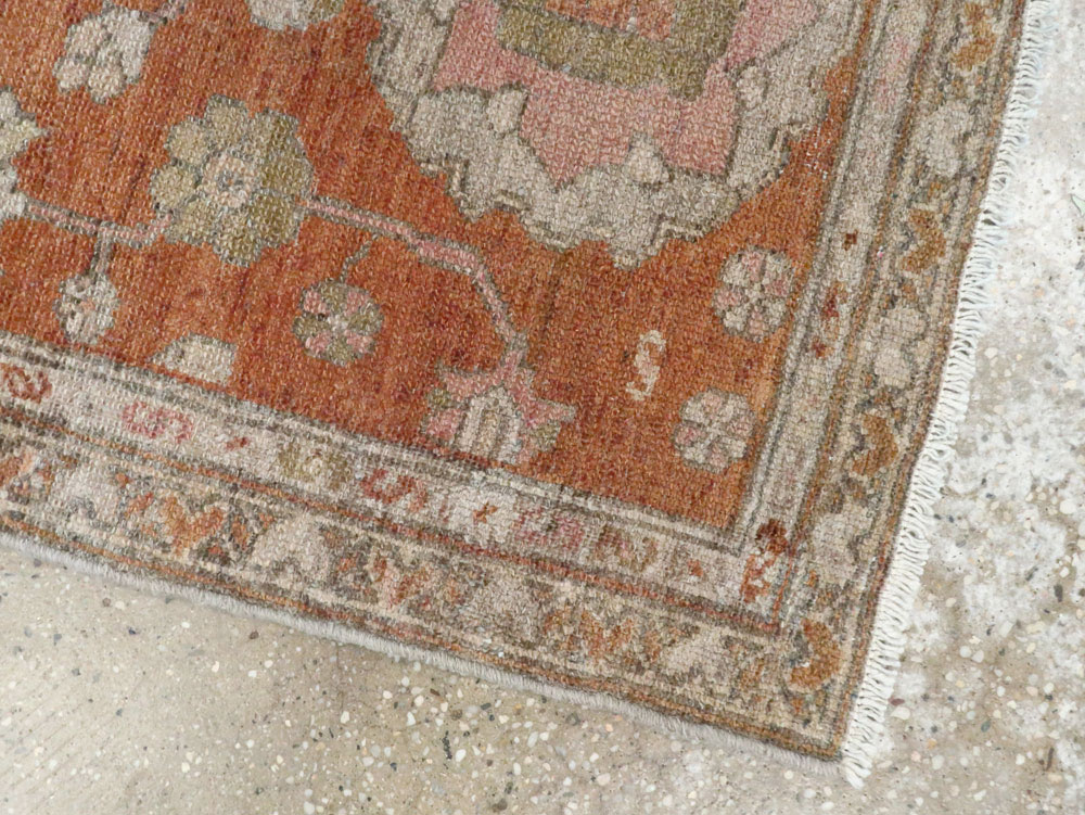 Vintage Persian Malayer Perisan Rug, No.22684 - Gss