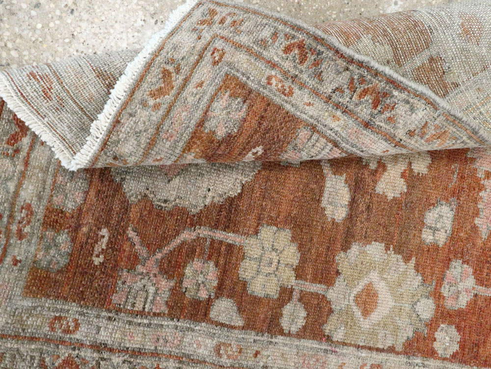 Vintage Persian Malayer Perisan Rug, No.22684 - Gss