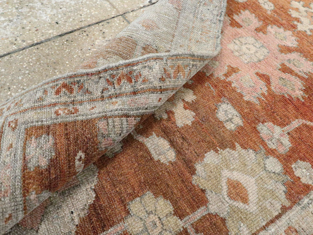 Vintage Persian Malayer Perisan Rug, No.22684 - Gss