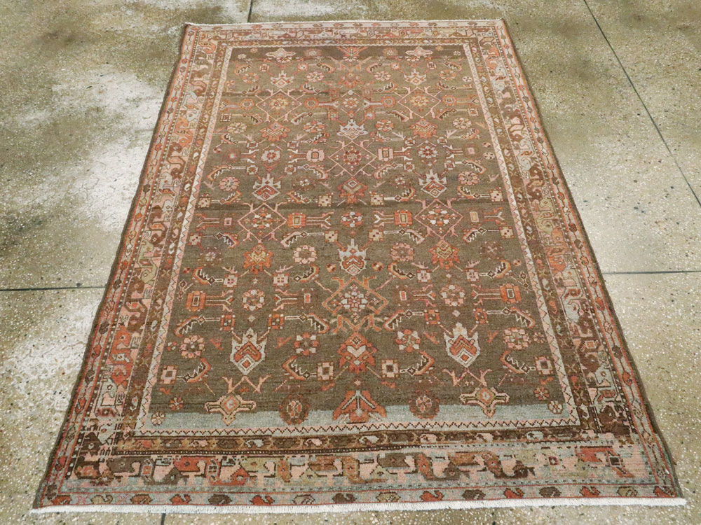 Vintage Persian Malayer Rug, No.22687 - Gss