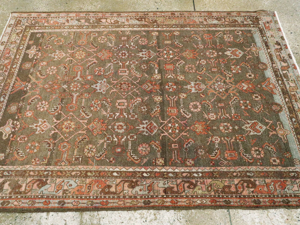 Vintage Persian Malayer Rug, No.22687 - Gss